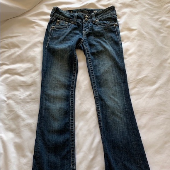 Miss Me Sz 25 JP4656-2 Boot Double Button Closure - Picture 3 of 8